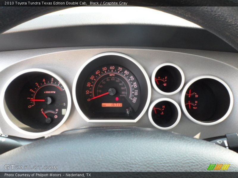  2010 Tundra Texas Edition Double Cab Texas Edition Double Cab Gauges