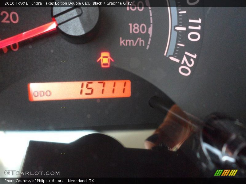 Black / Graphite Gray 2010 Toyota Tundra Texas Edition Double Cab
