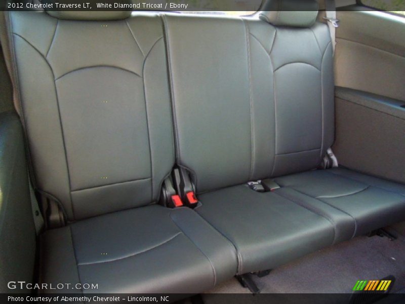 White Diamond Tricoat / Ebony 2012 Chevrolet Traverse LT