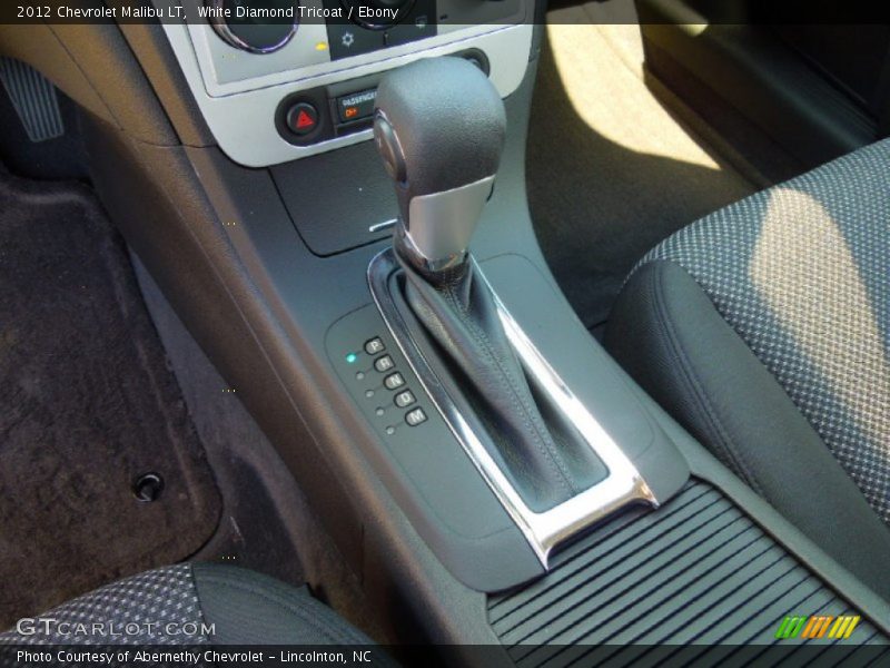 White Diamond Tricoat / Ebony 2012 Chevrolet Malibu LT