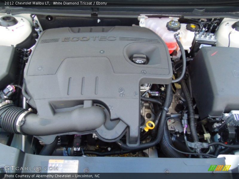 White Diamond Tricoat / Ebony 2012 Chevrolet Malibu LT