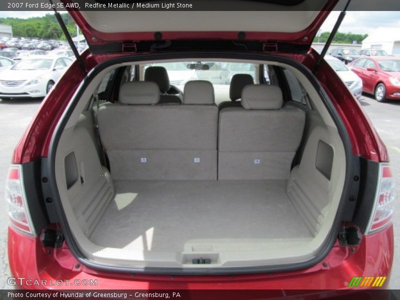 Redfire Metallic / Medium Light Stone 2007 Ford Edge SE AWD