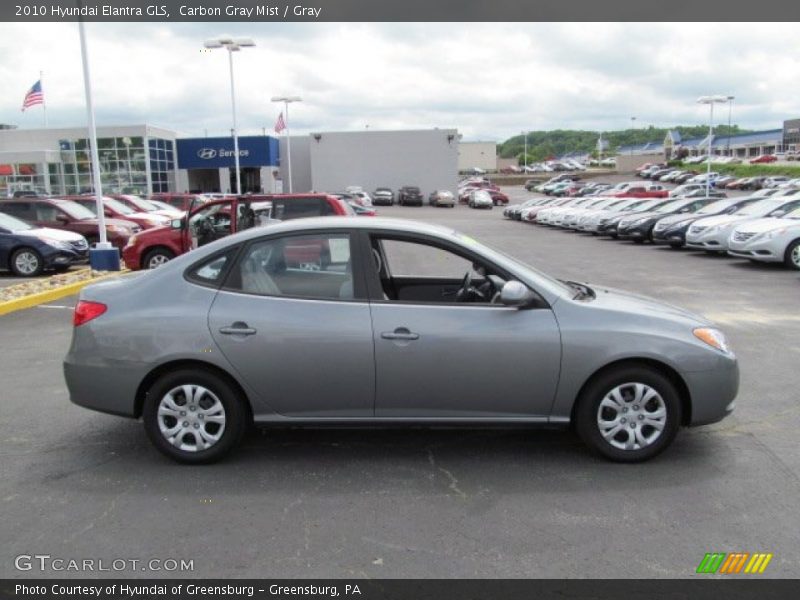 Carbon Gray Mist / Gray 2010 Hyundai Elantra GLS