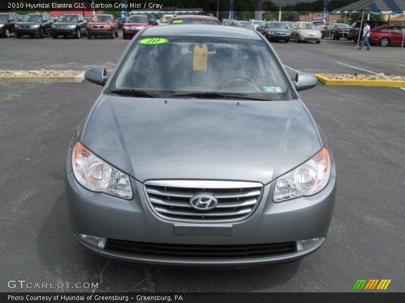 Carbon Gray Mist / Gray 2010 Hyundai Elantra GLS