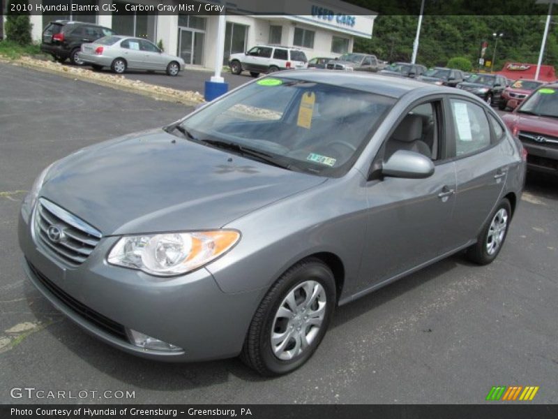 Carbon Gray Mist / Gray 2010 Hyundai Elantra GLS