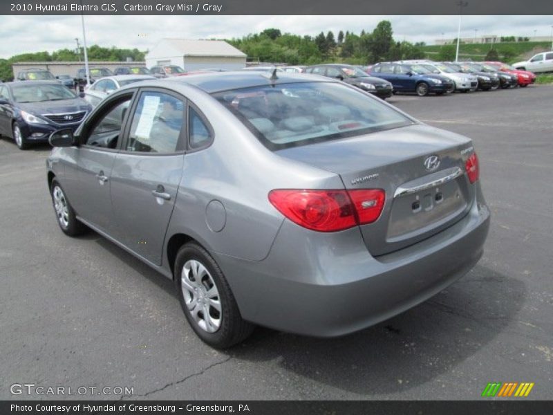 Carbon Gray Mist / Gray 2010 Hyundai Elantra GLS