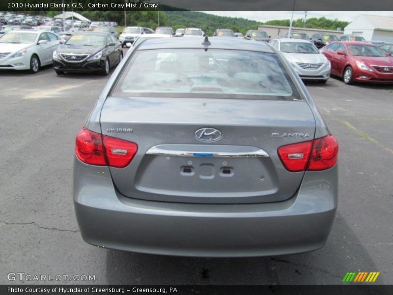 Carbon Gray Mist / Gray 2010 Hyundai Elantra GLS