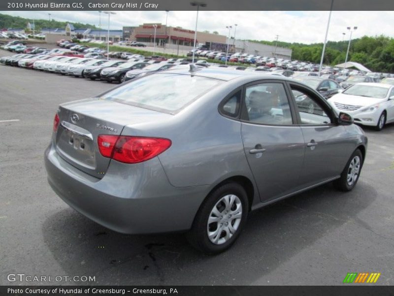 Carbon Gray Mist / Gray 2010 Hyundai Elantra GLS