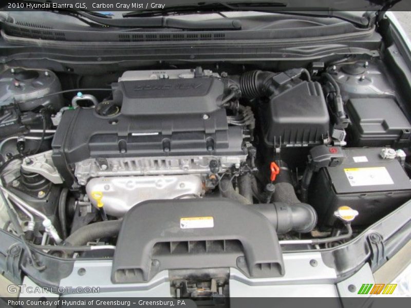 Carbon Gray Mist / Gray 2010 Hyundai Elantra GLS