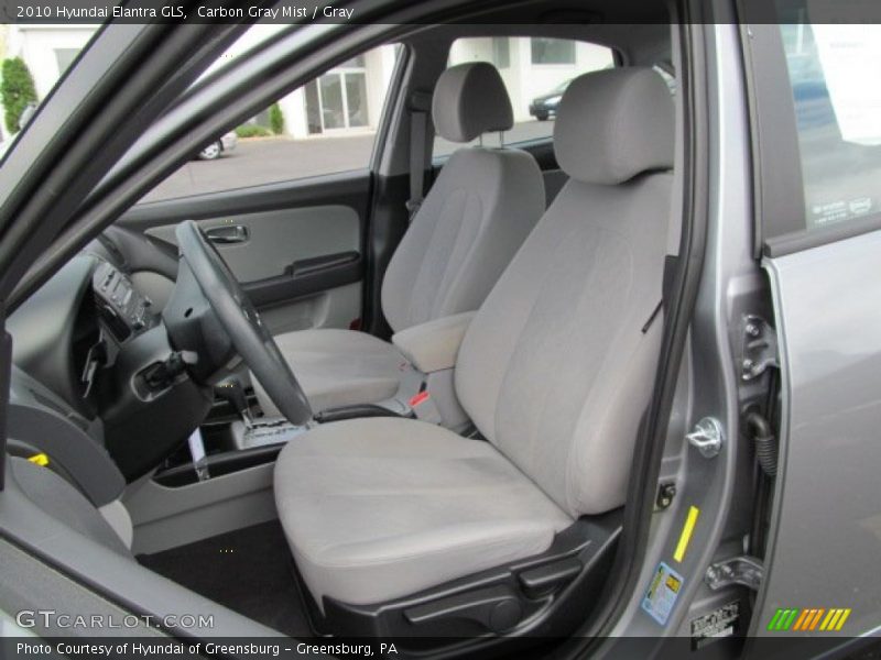 Carbon Gray Mist / Gray 2010 Hyundai Elantra GLS