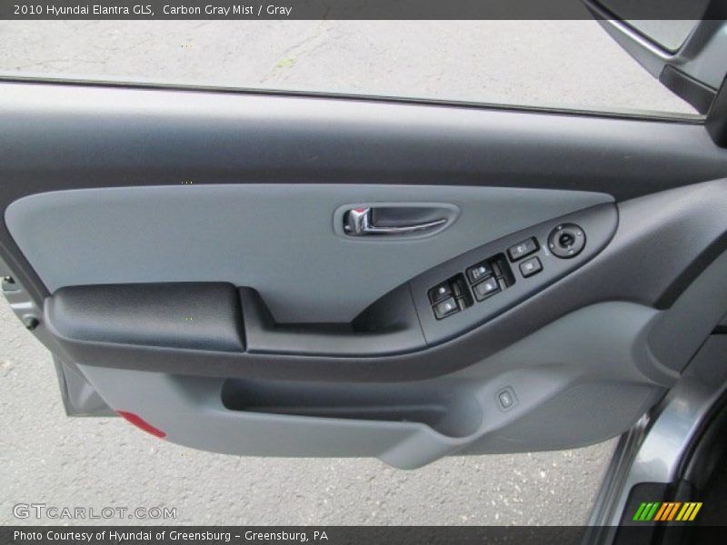 Carbon Gray Mist / Gray 2010 Hyundai Elantra GLS