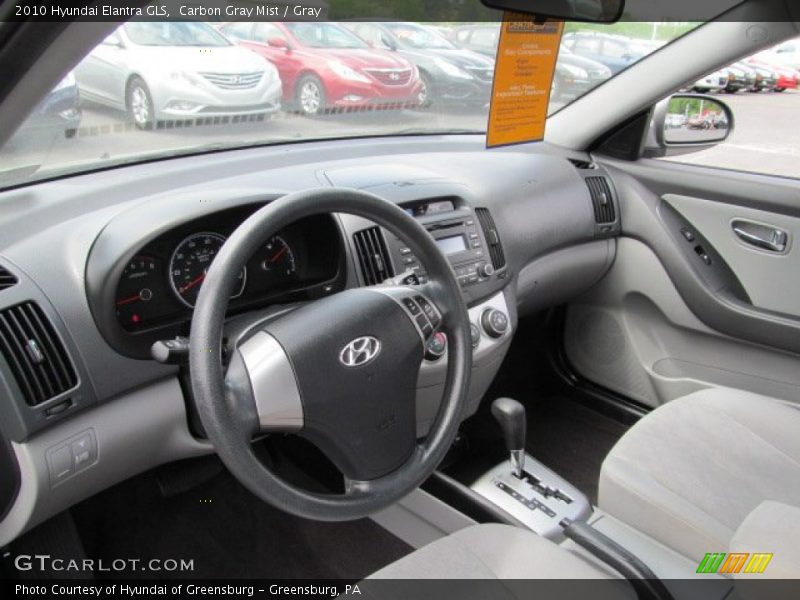 Carbon Gray Mist / Gray 2010 Hyundai Elantra GLS