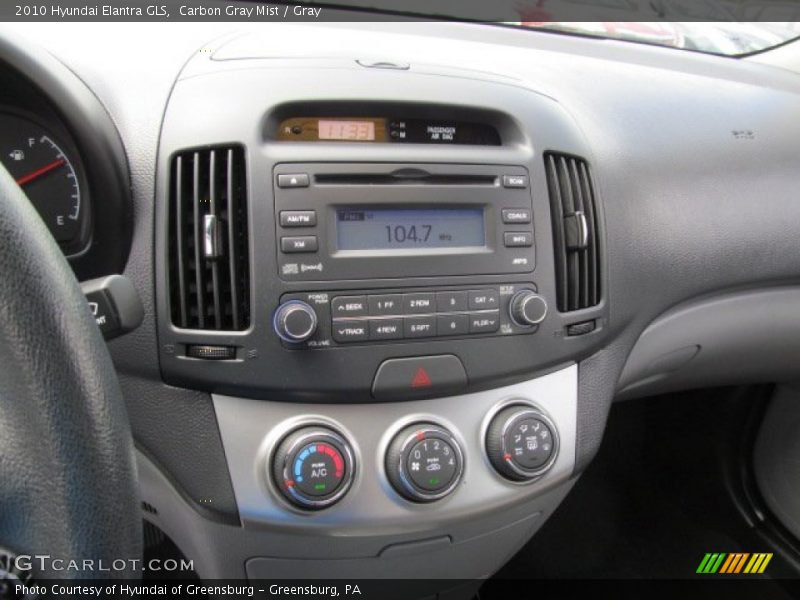 Carbon Gray Mist / Gray 2010 Hyundai Elantra GLS