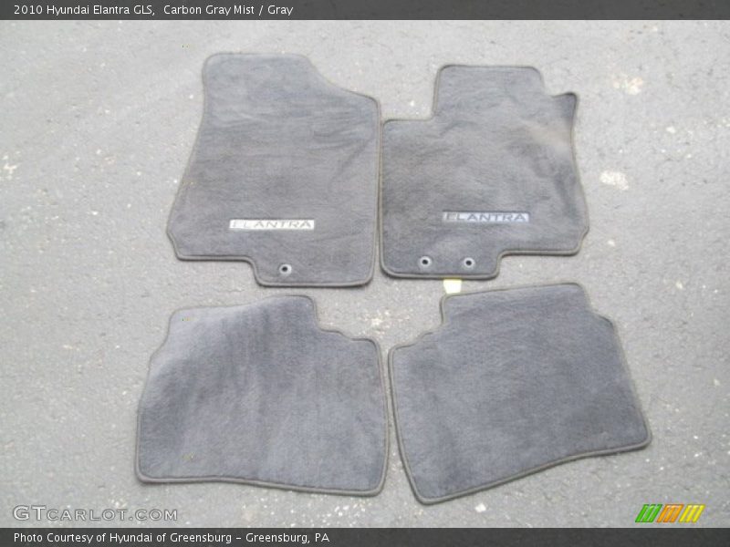 Carbon Gray Mist / Gray 2010 Hyundai Elantra GLS