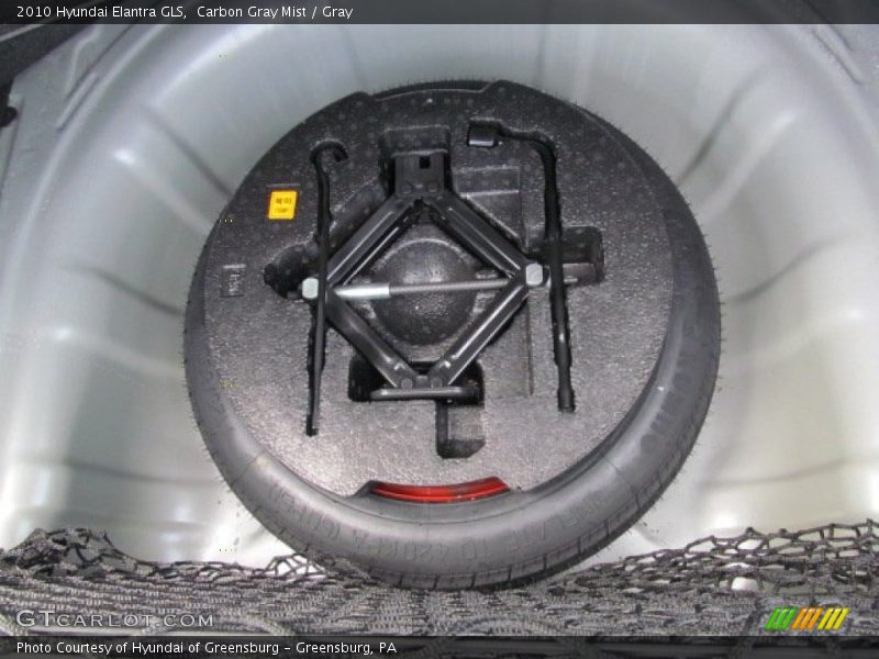 Carbon Gray Mist / Gray 2010 Hyundai Elantra GLS