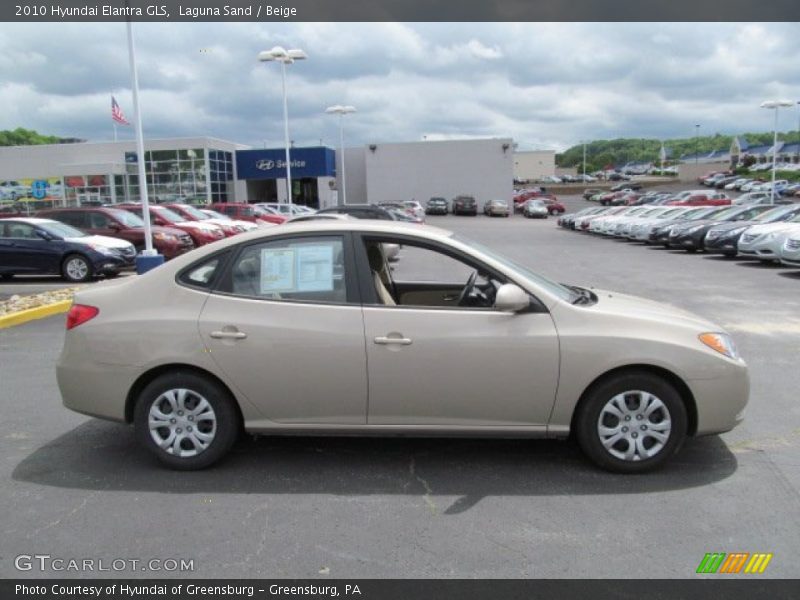 Laguna Sand / Beige 2010 Hyundai Elantra GLS