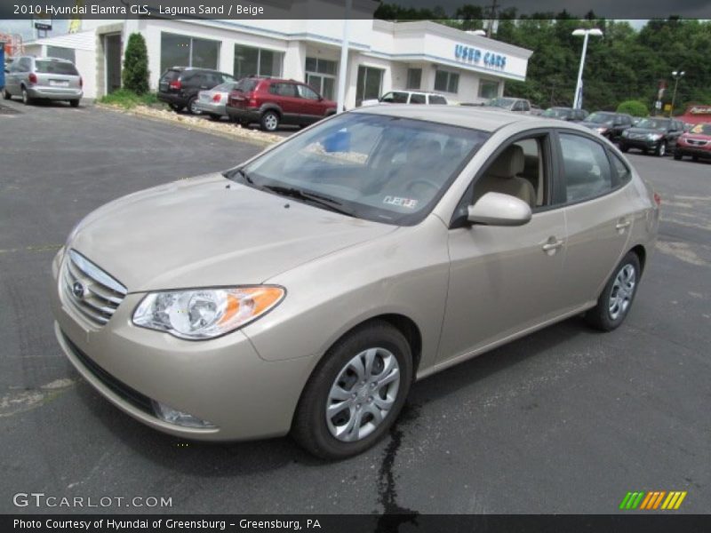 Laguna Sand / Beige 2010 Hyundai Elantra GLS