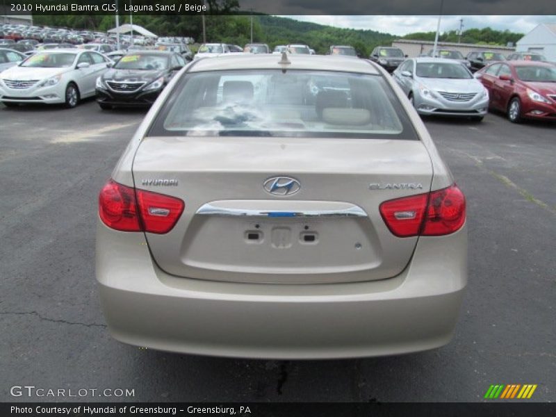 Laguna Sand / Beige 2010 Hyundai Elantra GLS