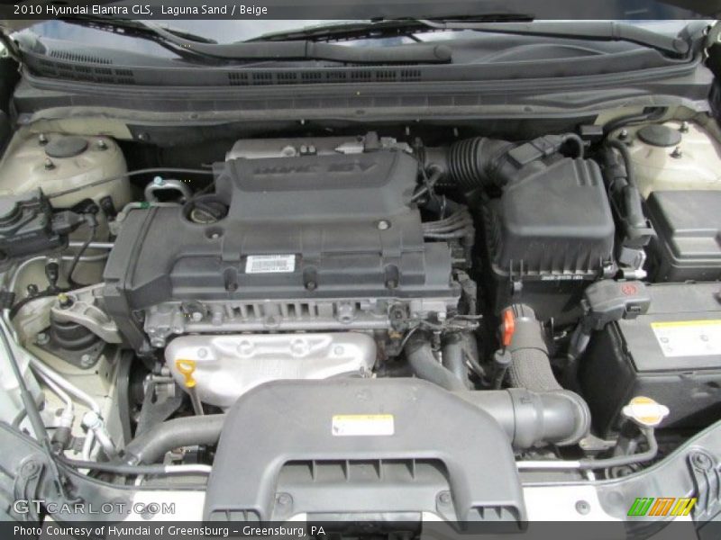 Laguna Sand / Beige 2010 Hyundai Elantra GLS