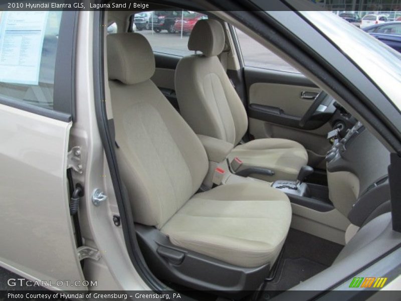 Laguna Sand / Beige 2010 Hyundai Elantra GLS