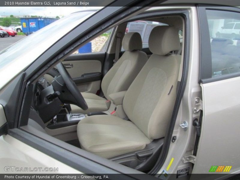 Laguna Sand / Beige 2010 Hyundai Elantra GLS