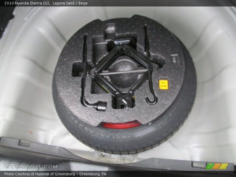 Laguna Sand / Beige 2010 Hyundai Elantra GLS