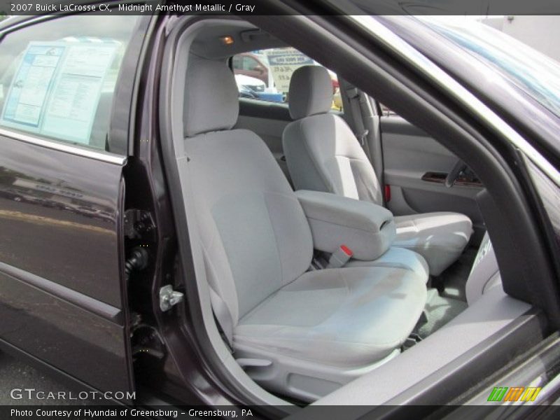 Midnight Amethyst Metallic / Gray 2007 Buick LaCrosse CX
