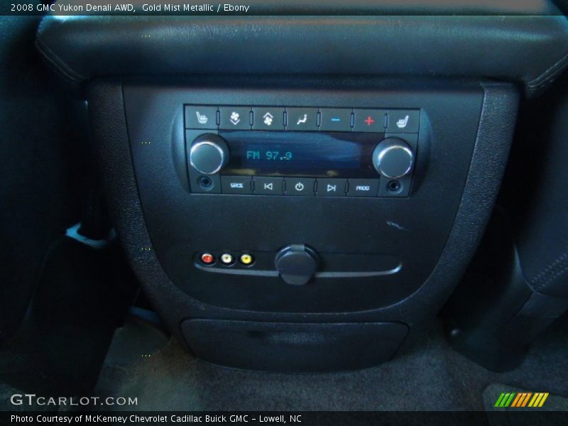 Gold Mist Metallic / Ebony 2008 GMC Yukon Denali AWD