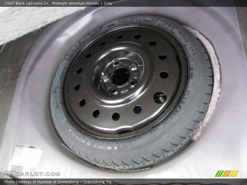 Midnight Amethyst Metallic / Gray 2007 Buick LaCrosse CX