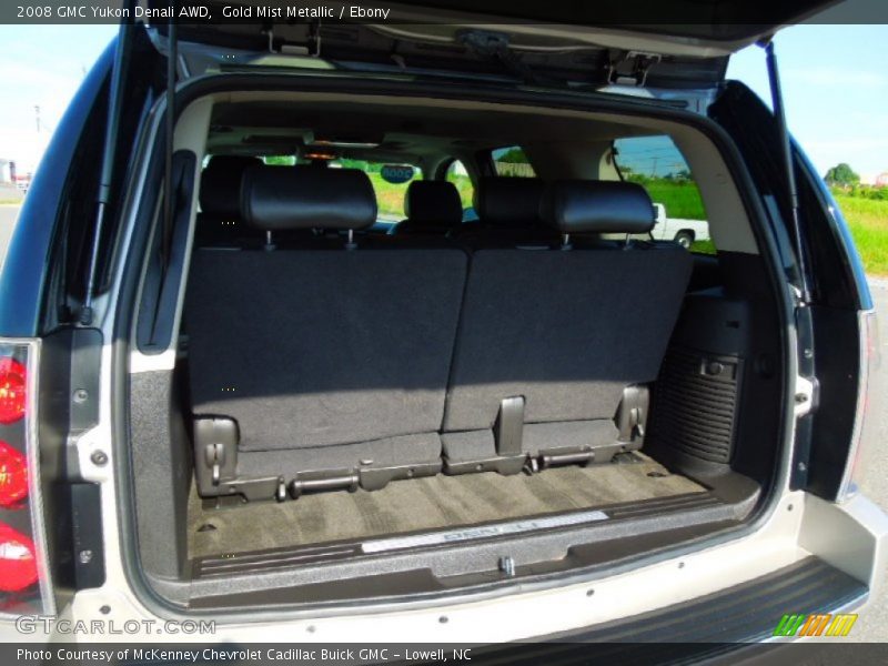 Gold Mist Metallic / Ebony 2008 GMC Yukon Denali AWD