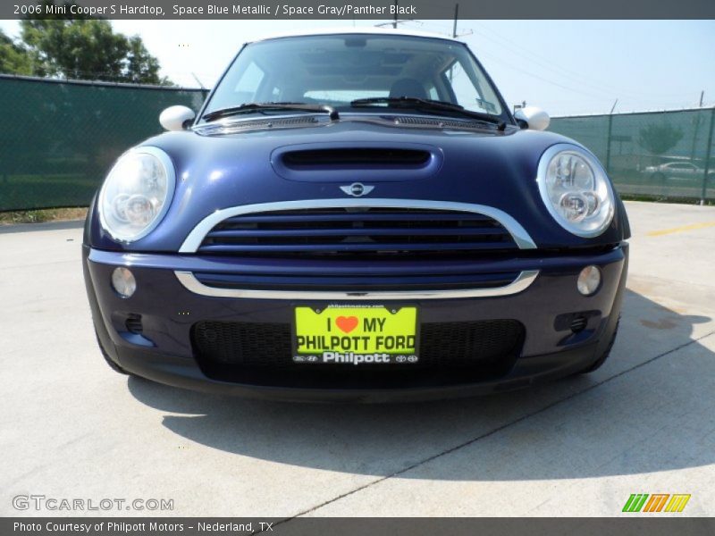 Space Blue Metallic / Space Gray/Panther Black 2006 Mini Cooper S Hardtop