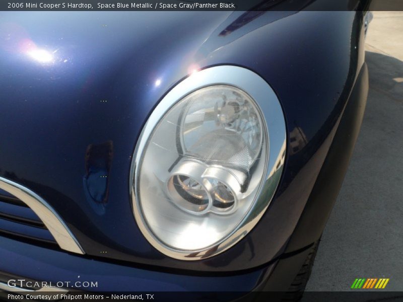 Space Blue Metallic / Space Gray/Panther Black 2006 Mini Cooper S Hardtop