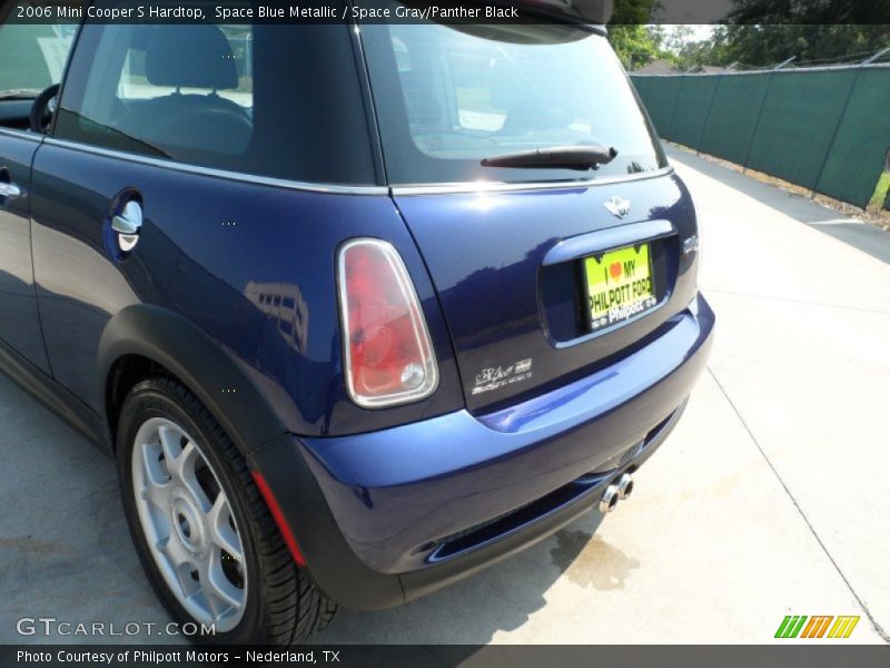 Space Blue Metallic / Space Gray/Panther Black 2006 Mini Cooper S Hardtop