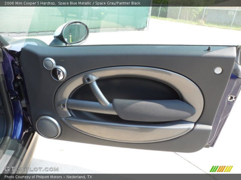 Space Blue Metallic / Space Gray/Panther Black 2006 Mini Cooper S Hardtop