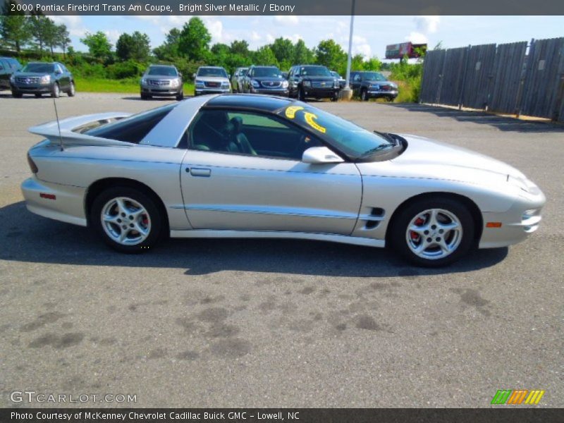 Bright Silver Metallic / Ebony 2000 Pontiac Firebird Trans Am Coupe