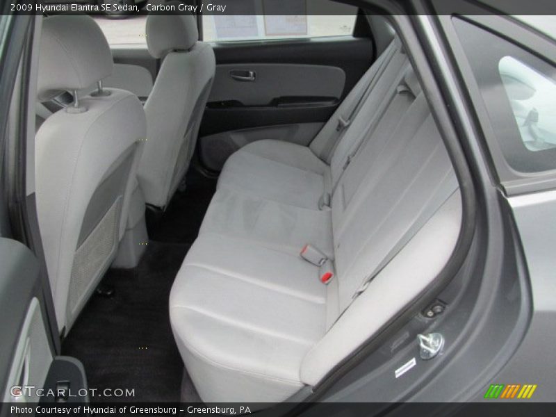 Carbon Gray / Gray 2009 Hyundai Elantra SE Sedan