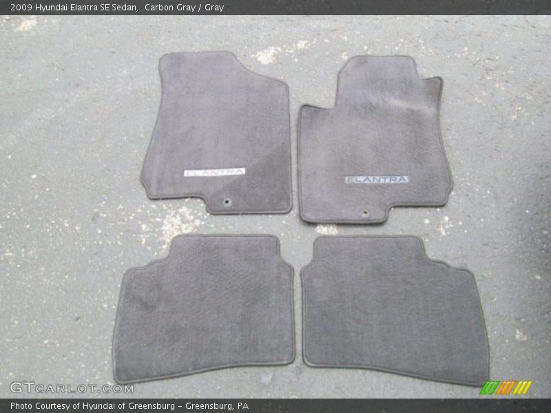 Carbon Gray / Gray 2009 Hyundai Elantra SE Sedan