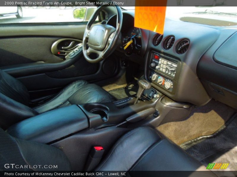 Bright Silver Metallic / Ebony 2000 Pontiac Firebird Trans Am Coupe