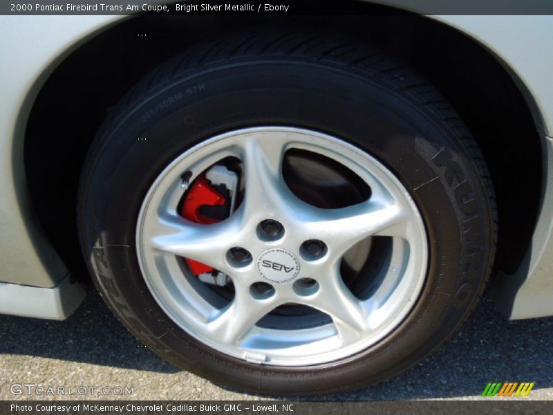 Bright Silver Metallic / Ebony 2000 Pontiac Firebird Trans Am Coupe