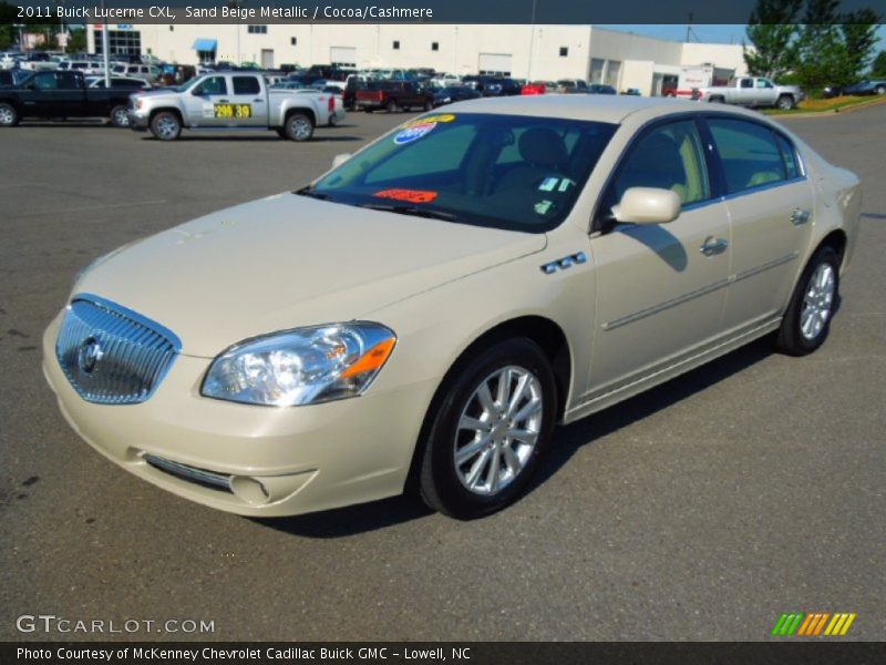Sand Beige Metallic / Cocoa/Cashmere 2011 Buick Lucerne CXL