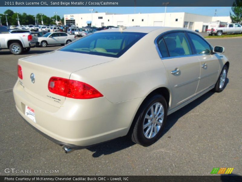 Sand Beige Metallic / Cocoa/Cashmere 2011 Buick Lucerne CXL