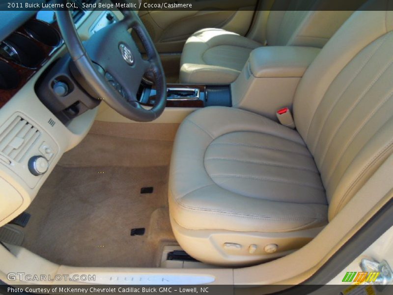 Sand Beige Metallic / Cocoa/Cashmere 2011 Buick Lucerne CXL