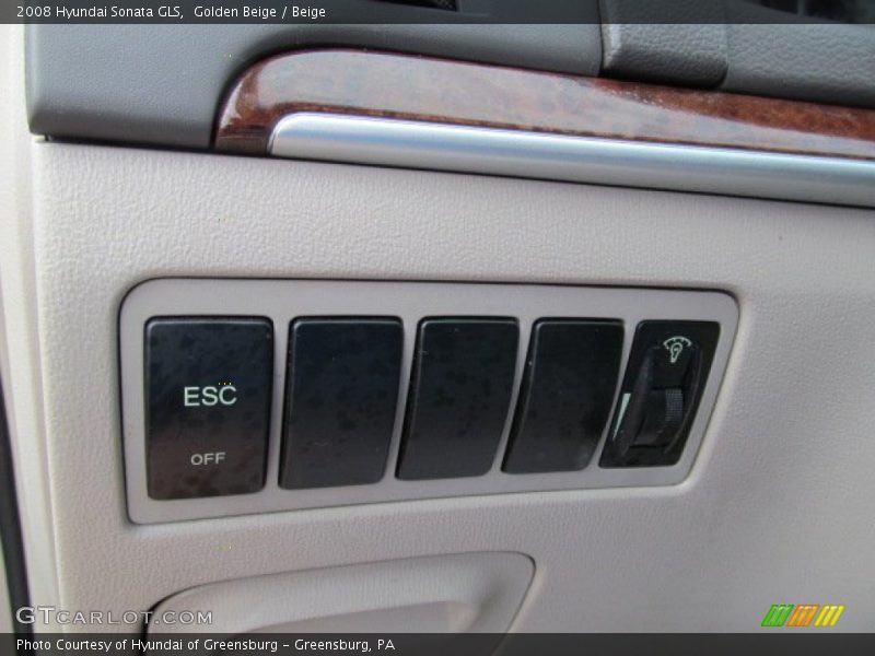 Golden Beige / Beige 2008 Hyundai Sonata GLS