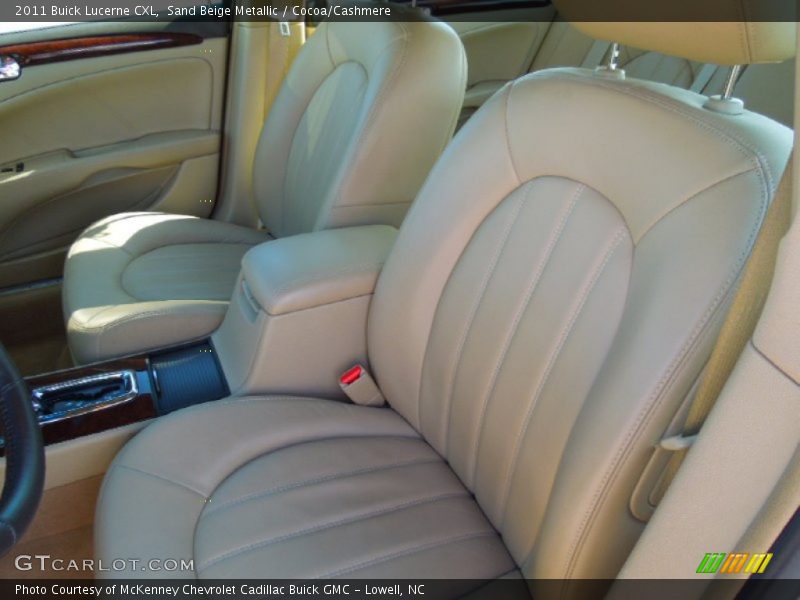 Sand Beige Metallic / Cocoa/Cashmere 2011 Buick Lucerne CXL