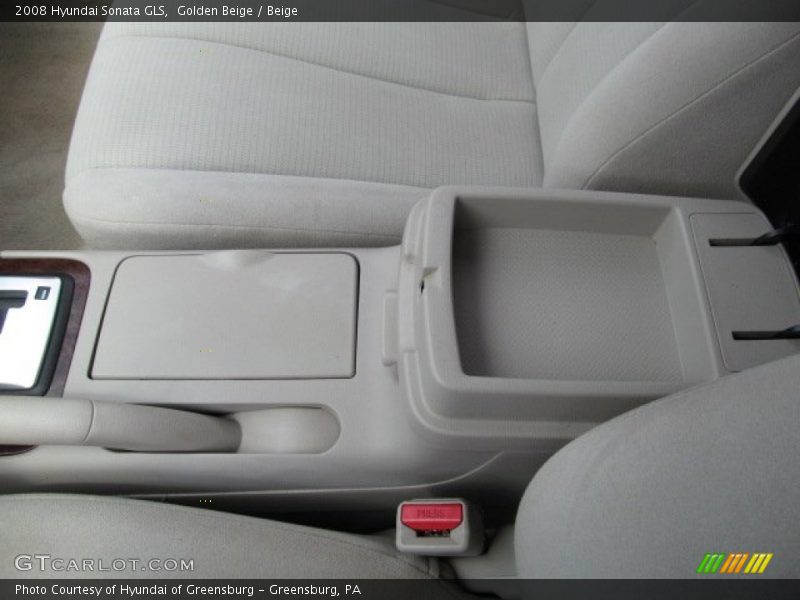 Golden Beige / Beige 2008 Hyundai Sonata GLS