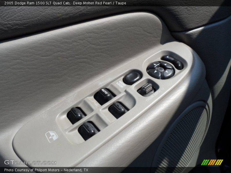 Deep Molten Red Pearl / Taupe 2005 Dodge Ram 1500 SLT Quad Cab