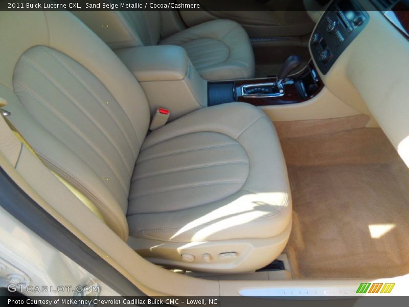 Sand Beige Metallic / Cocoa/Cashmere 2011 Buick Lucerne CXL
