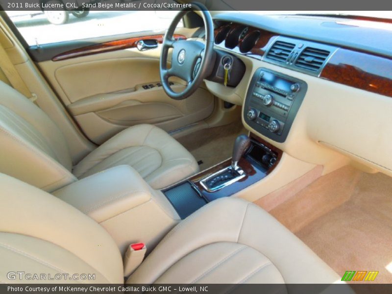 Sand Beige Metallic / Cocoa/Cashmere 2011 Buick Lucerne CXL