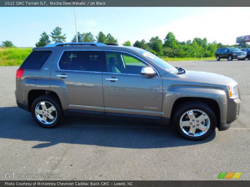 Mocha Steel Metallic / Jet Black 2012 GMC Terrain SLT
