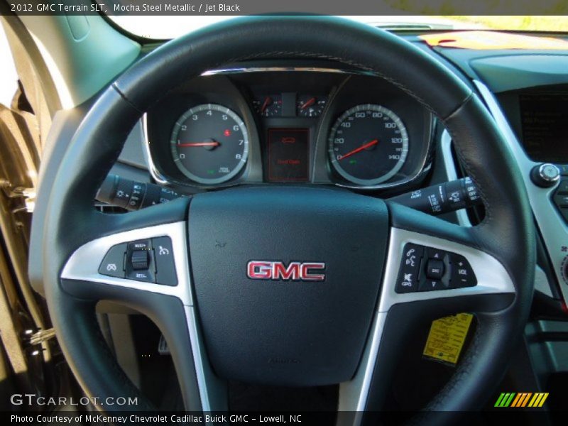 Mocha Steel Metallic / Jet Black 2012 GMC Terrain SLT